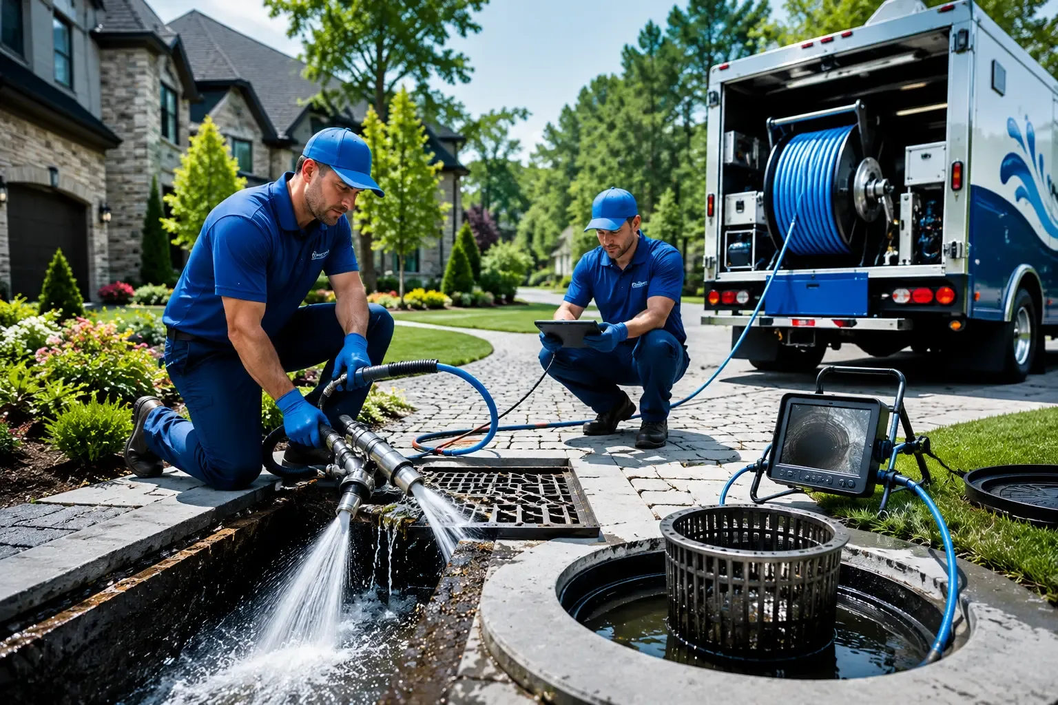Local outdoor drain cleaning professionals in Danbury, NH