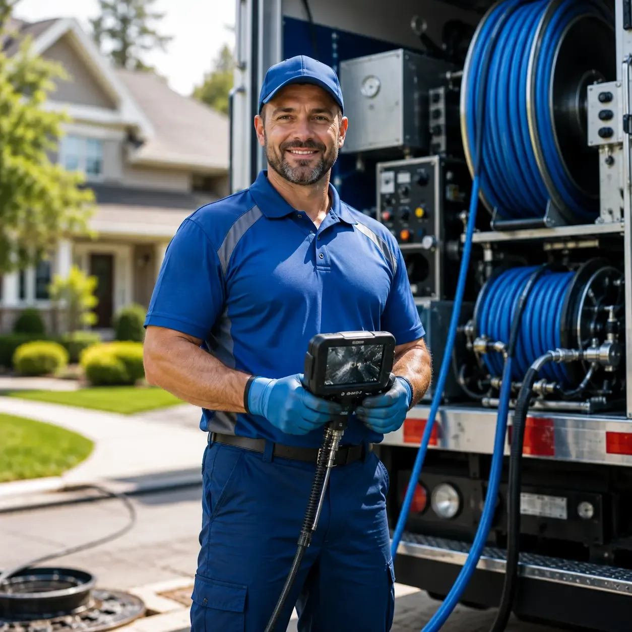 Local outdoor drain cleaning specialists in Danbury, NH